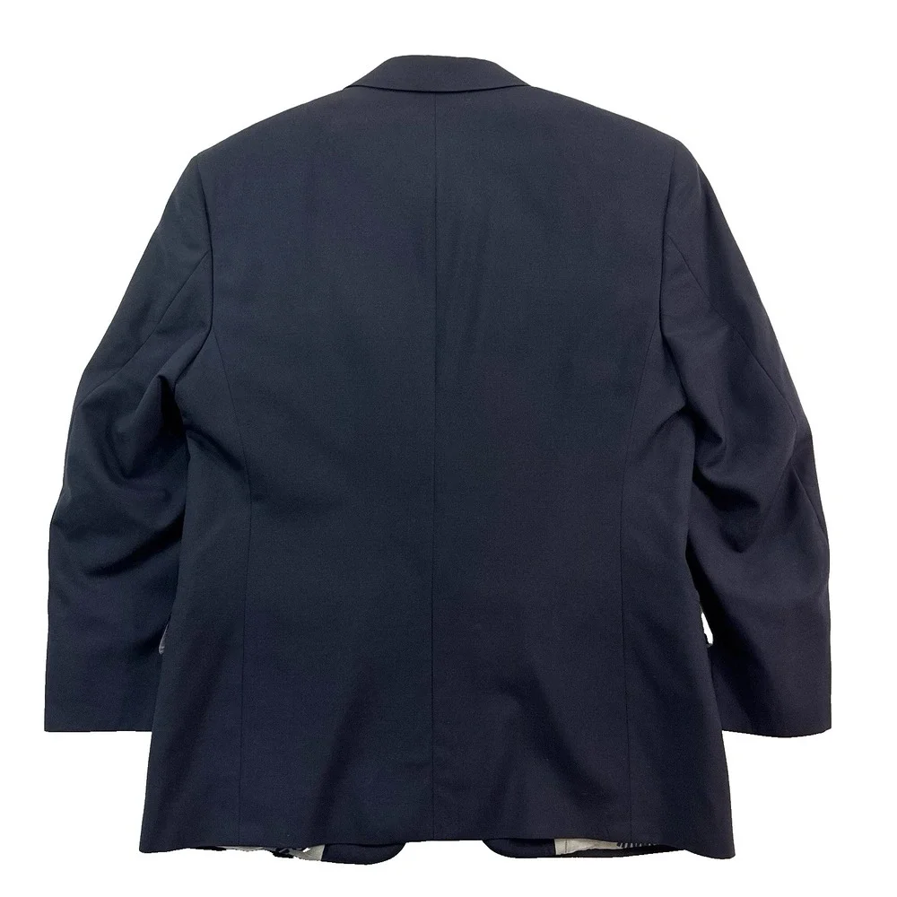 vtg Creighton Blue Jays‎ 38S navy blue blazer jacket sport suit coat wool usa